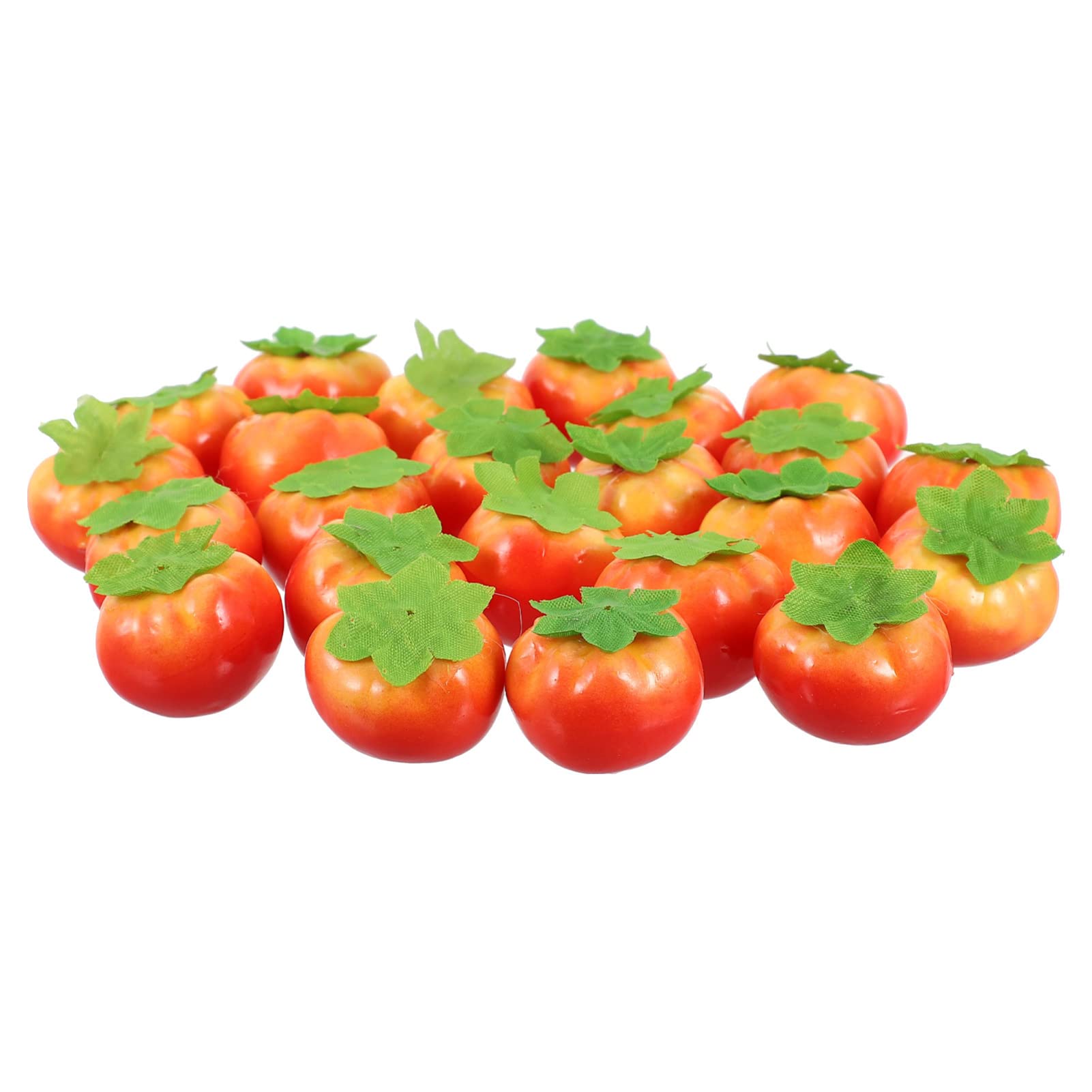 50Pcs Lifelike Artificial Tomato Mini Fake Vegetables - Realistic Simulation Toy for Kids Educational Play, Home Decor & Photo Props | Perfect for Pretend Play, Learning Activities & Party Decorations