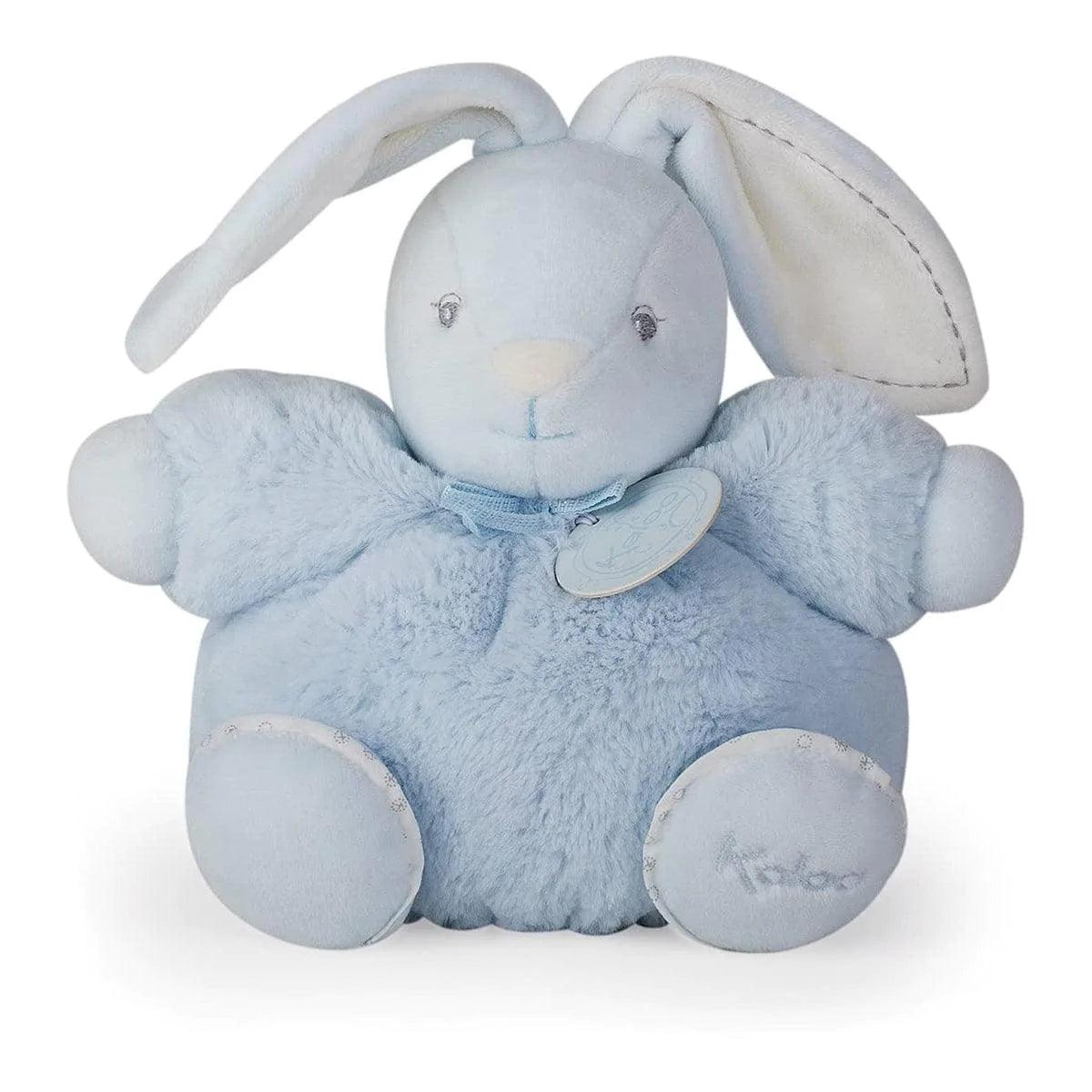 Kaloo Chubby Rabbit Plush Toy - Soft Stuffed Animal for Babies & Kids | Small Size, Baby Blue | Perfect Nursery Decor, Baby Shower Gift & Comfort Toy