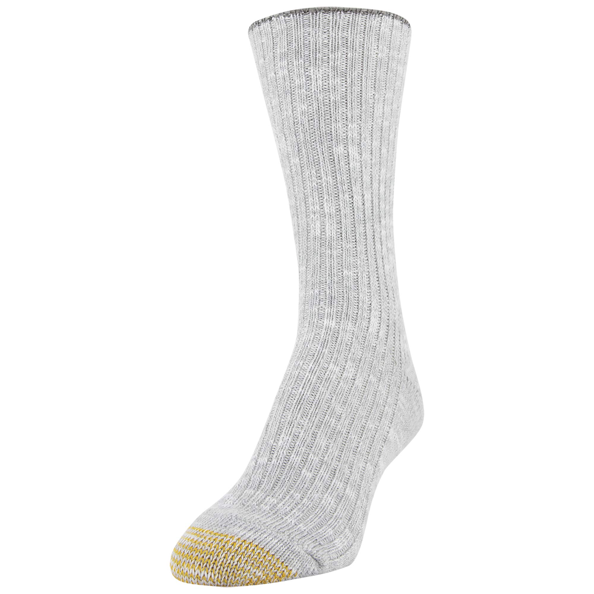 GOLDTOE Women's Camp Crew Socks - Comfortable Cotton Hiking Socks for Outdoor Adventures, Travel & Everyday Wear