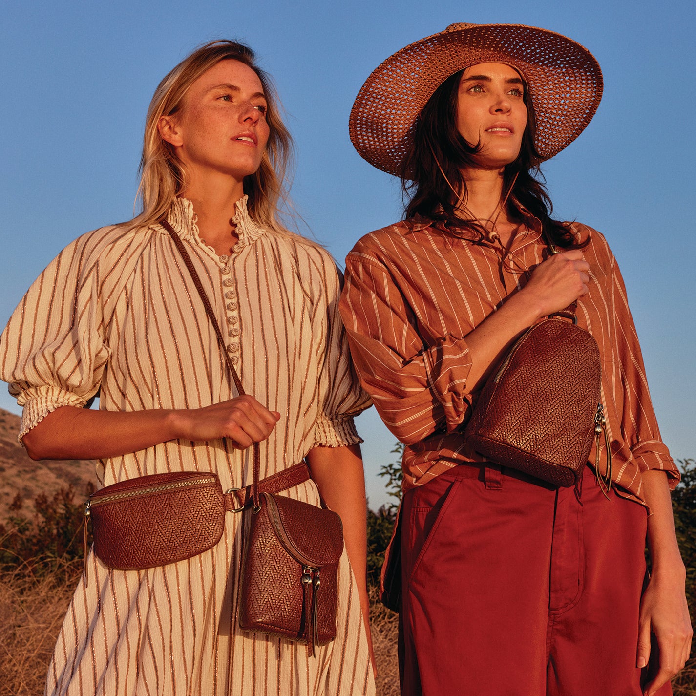 Premium Fern Sling Bag in Soft Embossed Tuscan Brown Leather - Perfect for Women's Casual Outings, Travel & Everyday Use