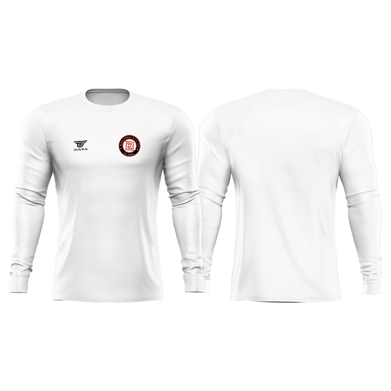 Boston Athletic Soccer Long Sleeve Dri-Fit Shirt - Moisture Wicking Performance Jersey for Men & Women - Perfect for Training, Matches & Outdoor Sports