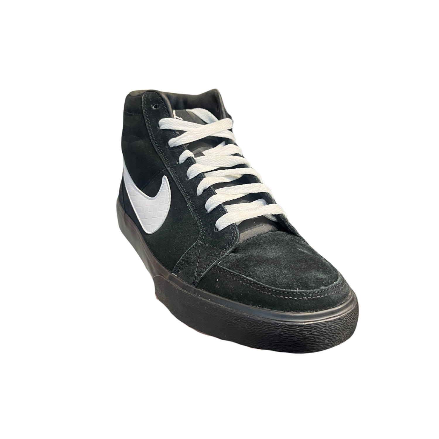 Nike NYX Mrtyr Mid Black White Basketball Shoes - High-Top Sneakers for Men - Perfect for Streetwear & Gym Training