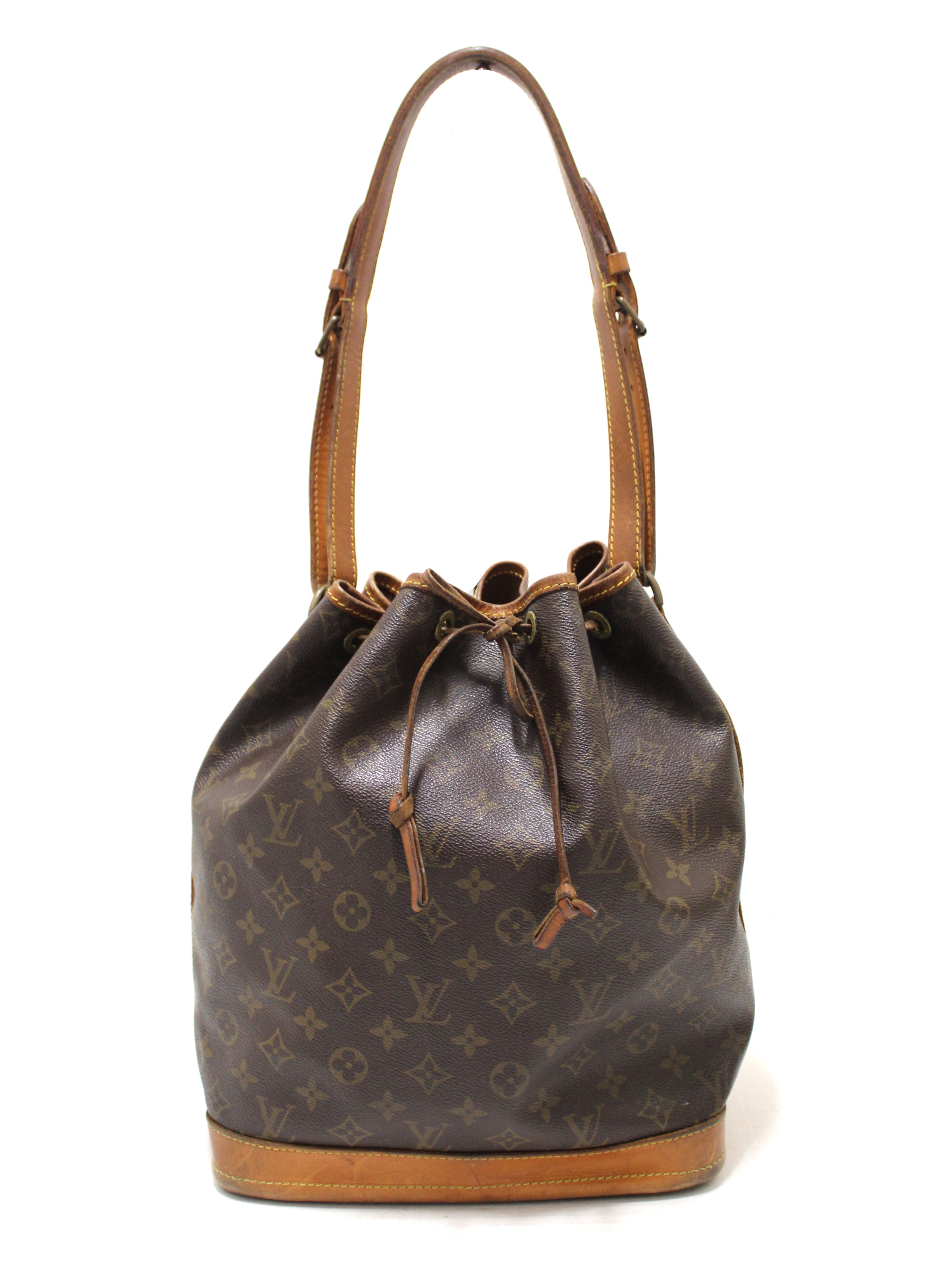 Authentic Louis Vuitton Monogram Noe Large Drawstring Shoulder Bag - Luxury Handbag for Women, Perfect for Shopping, Travel & Everyday Use