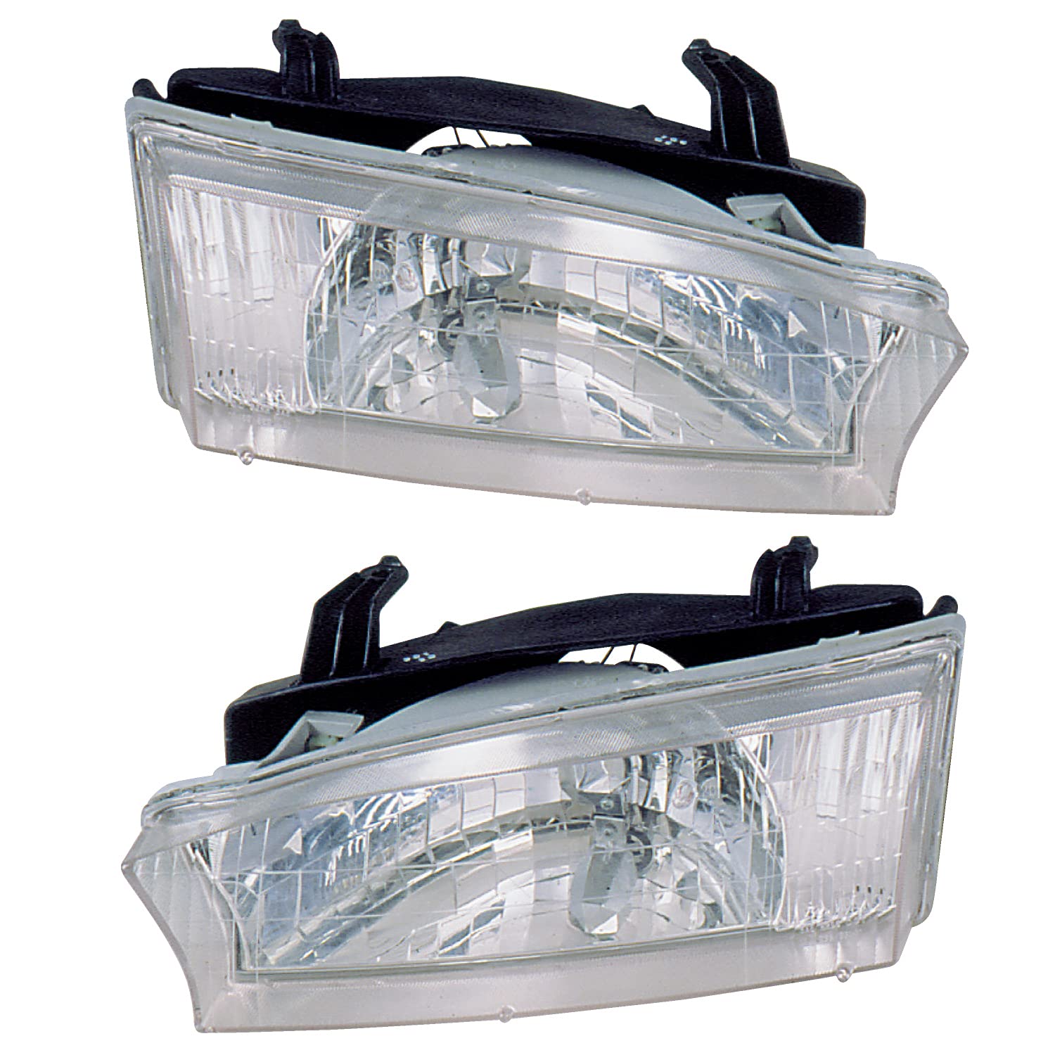 97-99 Subaru Legacy & Outback Replacement Headlights Pair - Left Driver & Right Passenger Side Front Lamps - Perfect for Night Driving & Off-Road Adventures