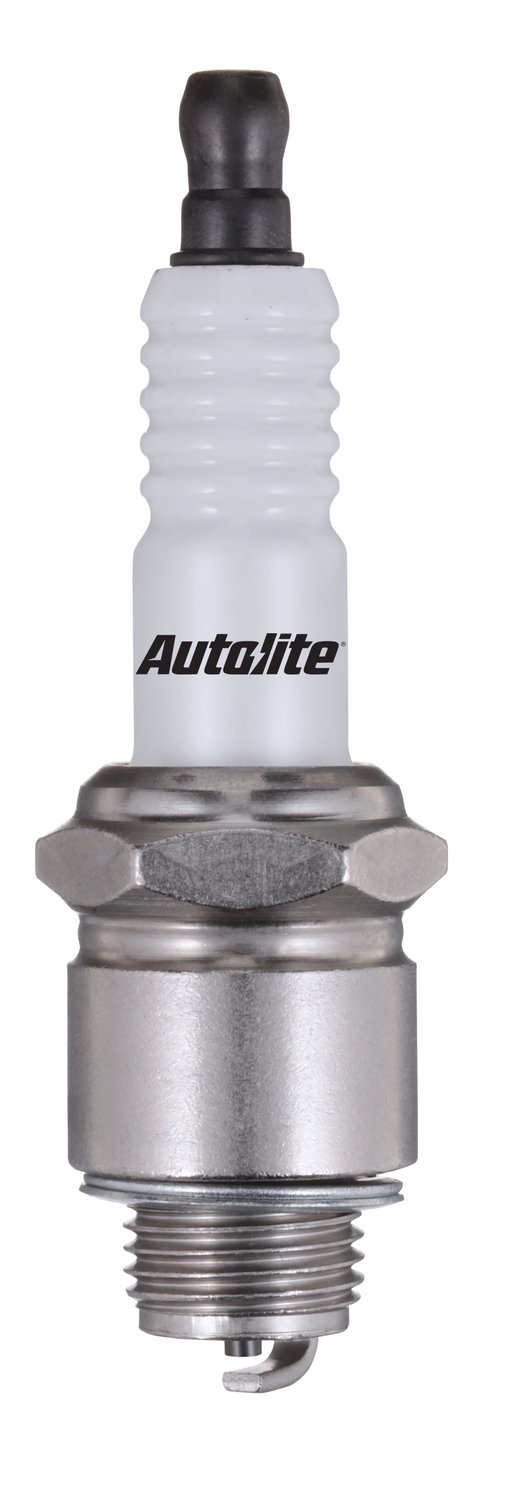 Autolite 306 Copper Resistor Spark Plugs - 4 Pack for Ford, Chevy, Dodge & More - High Performance Automotive Replacement Parts for Smooth Engine Operation & Better Fuel Efficiency