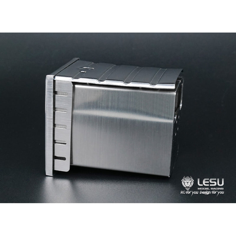 LESU Exhaust Tank Pipe Box Chimney Air Discharge Spare Part for 1/14 RC Model Tractor Truck - Compatible with Tamiya Radio Control Cars - Perfect for RC Vehicle Maintenance & Upgrades