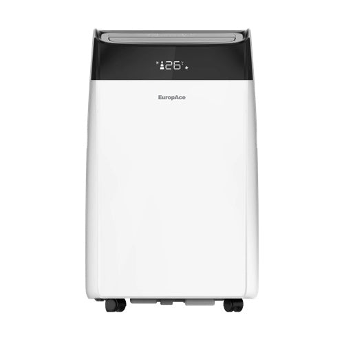EuropAce EPAC13E6UV 13000 BTU Portable Air Conditioner with WiFi - 4-in-1 Air Purifier, Cooling & Dehumidifier - Perfect for Bedrooms, Living Rooms & Home Offices