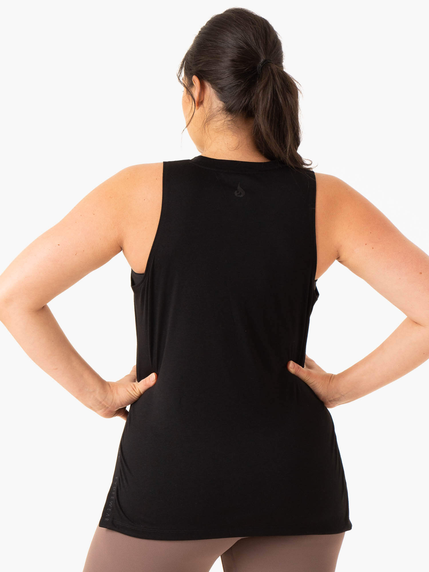 Active Bump Tank Top - Women's Workout Shirt for Gym & Running - Breathable & Moisture-Wicking - Black - Perfect for Yoga, Fitness & Outdoor Activities