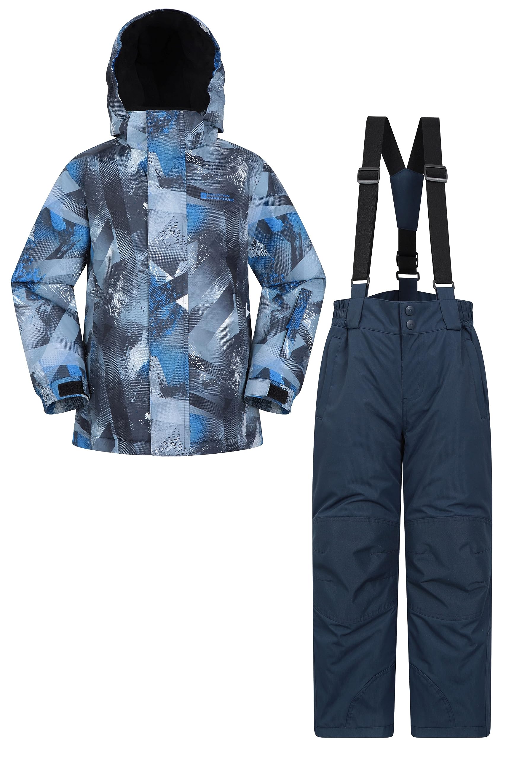 Mountain Warehouse Kids Ski Jacket & Pants Set - Waterproof Winter Snowsuit for Boys & Girls - Perfect for Skiing, Snowboarding & Outdoor Winter Activities