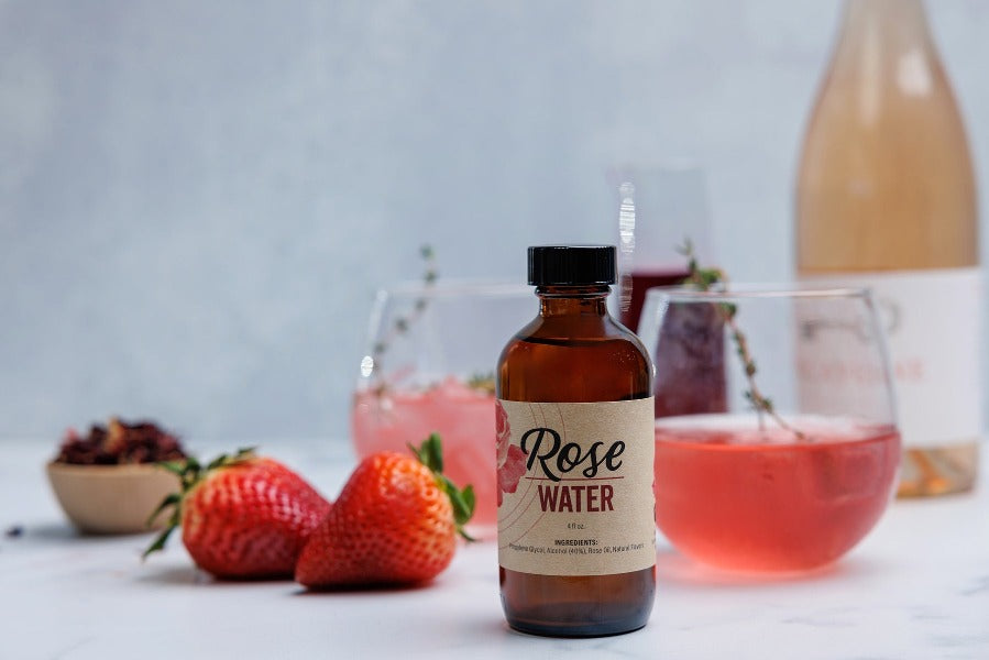 Organic Rose Water Facial Toner for Hydrating & Soothing Skin - Perfect for DIY Skincare & Aromatherapy