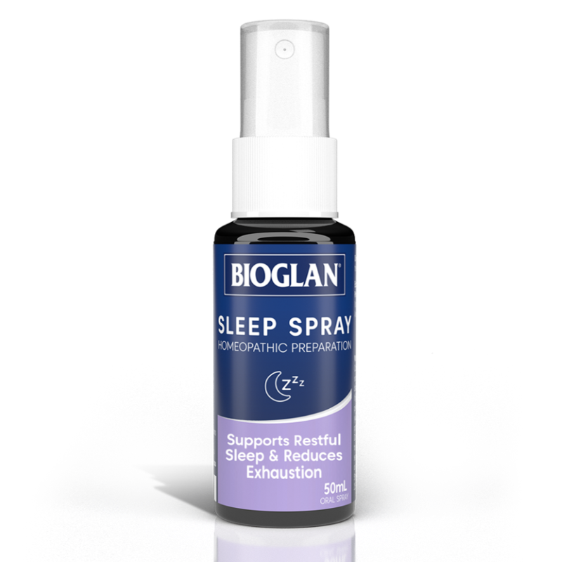 Bioglan Sleep Spray - Natural Melatonin & Herbal Blend for Better Sleep, Insomnia Relief & Relaxation | Perfect for Nighttime Use, Travel & Stressful Days