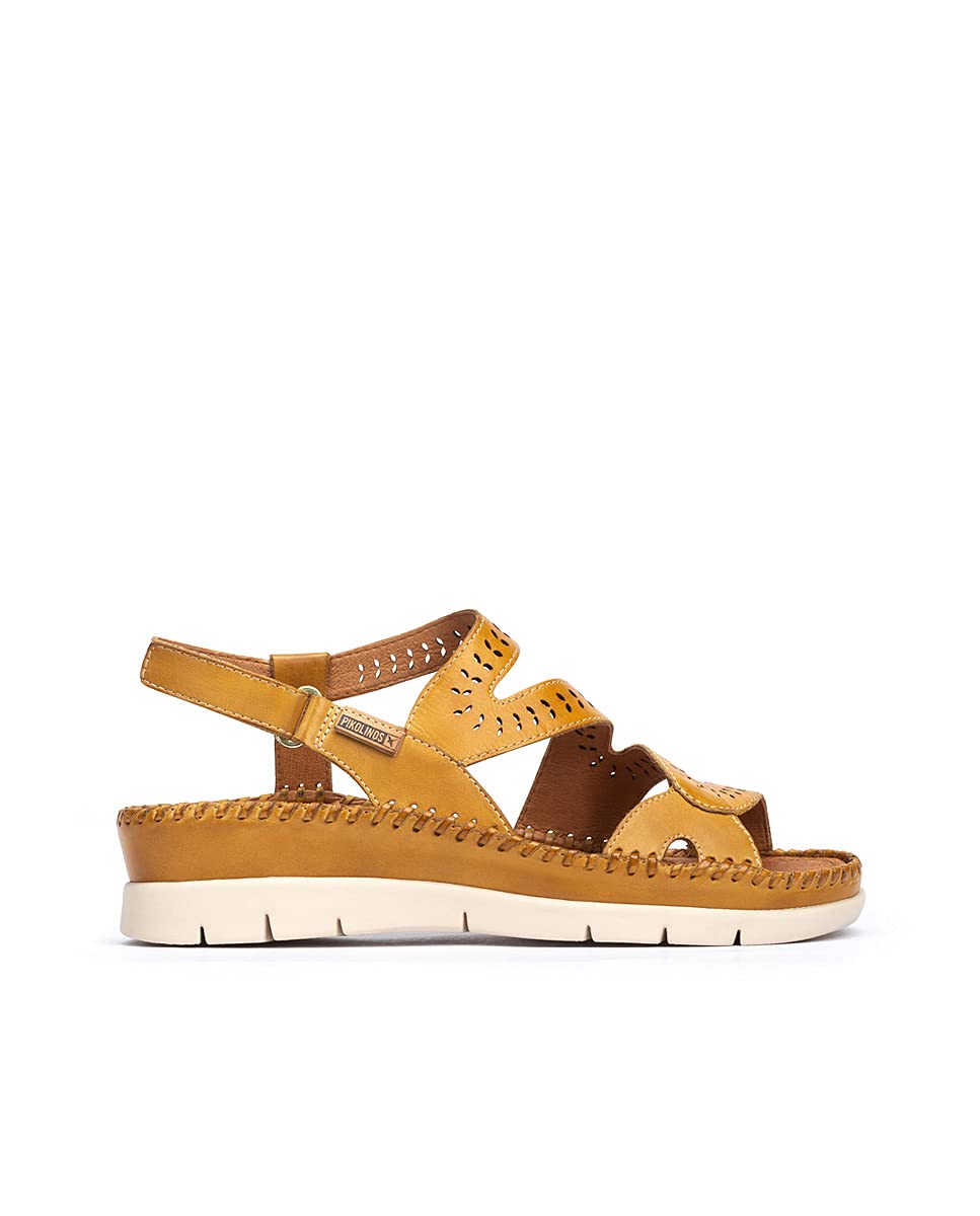 PIKOLINOS Women's Altea Leather Wedge Sandals - Comfortable & Stylish Summer Shoes for Beach, Travel & Casual Outings