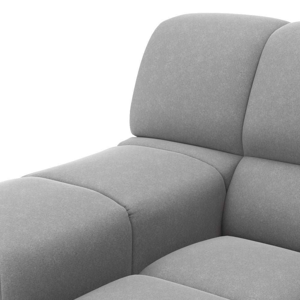 Roger Left Arm Modular Office Chair - Ergonomic Desk Chair with Adjustable Height & Lumbar Support for Home & Office Workspace