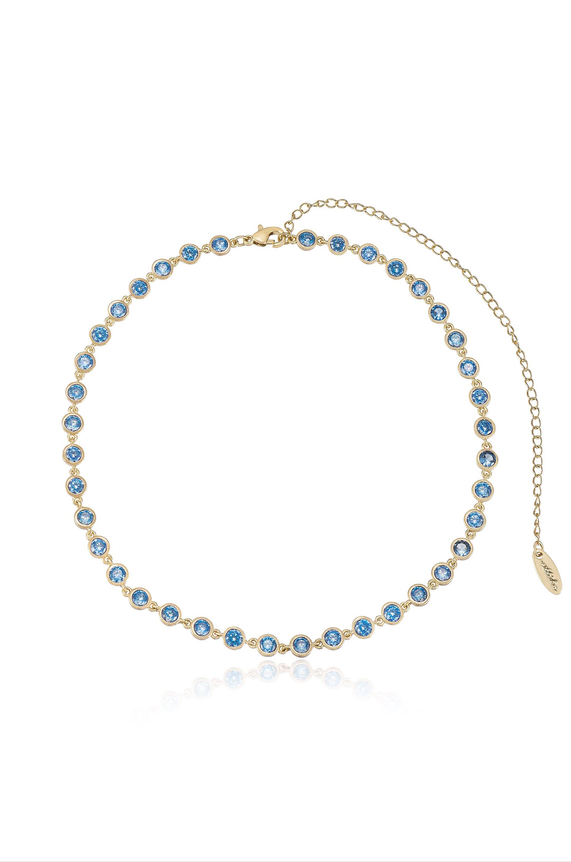 Elegant Crystal Disc & Link Necklace for Women | Trendy Layered Chain Jewelry for Daily Wear & Special Occasions