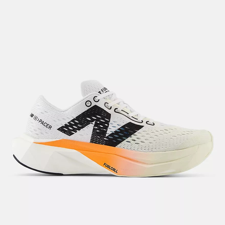 Women's New Balance FuelCell SuperComp Pacer v2 Running Shoes - Hot Mango/Angora/White | Lightweight Cushioned for Marathon Training & Road Racing | Perfect for Women Athletes & Fitness Enthusiasts