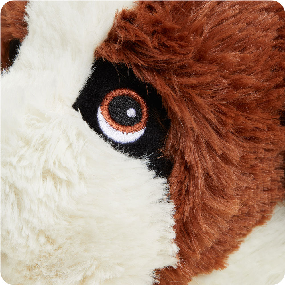 St. Bernard Warmies Plush Microwaveable Heating Pad - Cozy & Comforting for Kids & Adults - Perfect for Cold Weather, Stress Relief & Relaxation at Home or Office