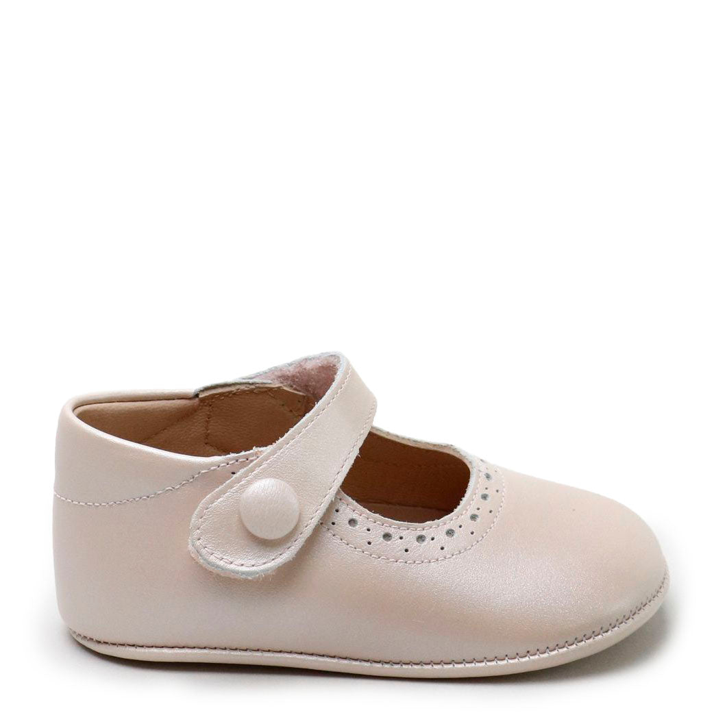Papanatas Pearl Perforated Softsole Baby Shoes - Breathable Comfortable First Walkers for Infants & Toddlers - Perfect for Indoor Play, Outdoor Adventures & Special Occasions