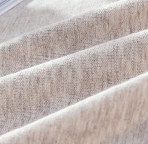 Heathered Oatmeal Beige