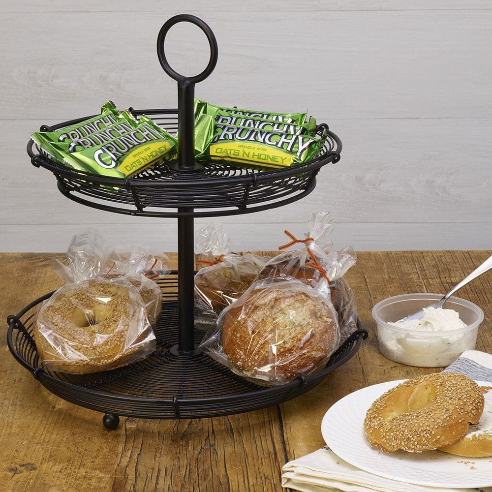 Tulsa Adjustable 3-Tier Serving Stand - Versatile Kitchen Organizer for Parties, Desserts & Appetizers | Perfect for Entertaining, Buffets & Home Decor