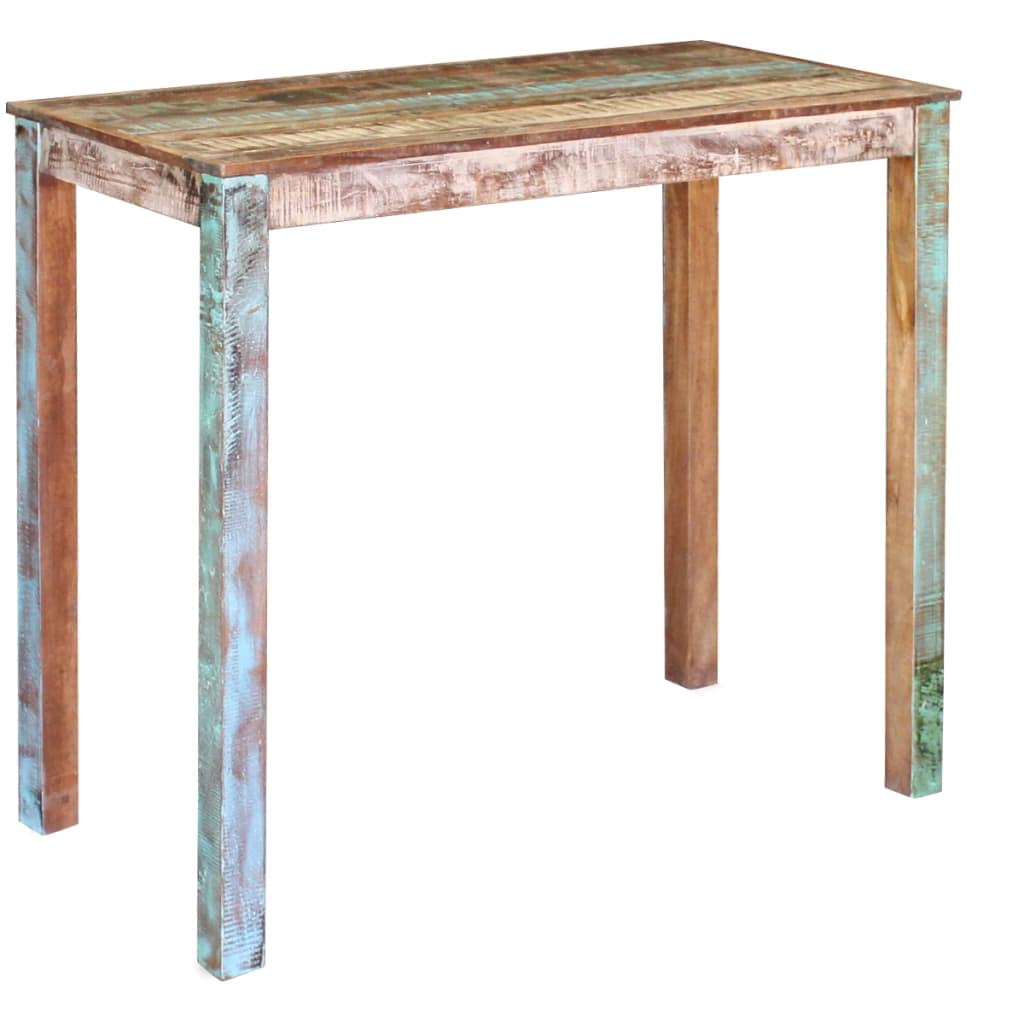 TYMMC Solid Reclaimed Wood Bar Table - 45.3