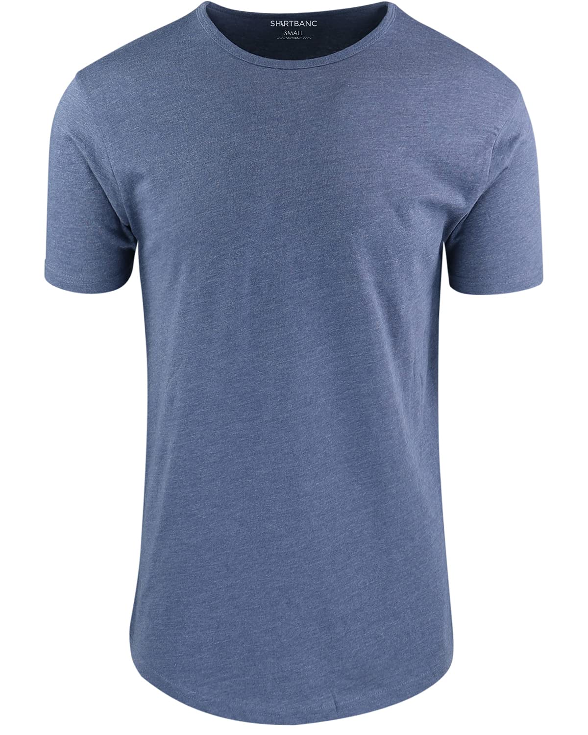 ShirtBANC Men's Dropcut Hipster Shirts 6 Pack - Long Length Hip Hop T-Shirts for Streetwear & Urban Fashion | Perfect for Casual Wear, Concerts, and Hip Hop Events