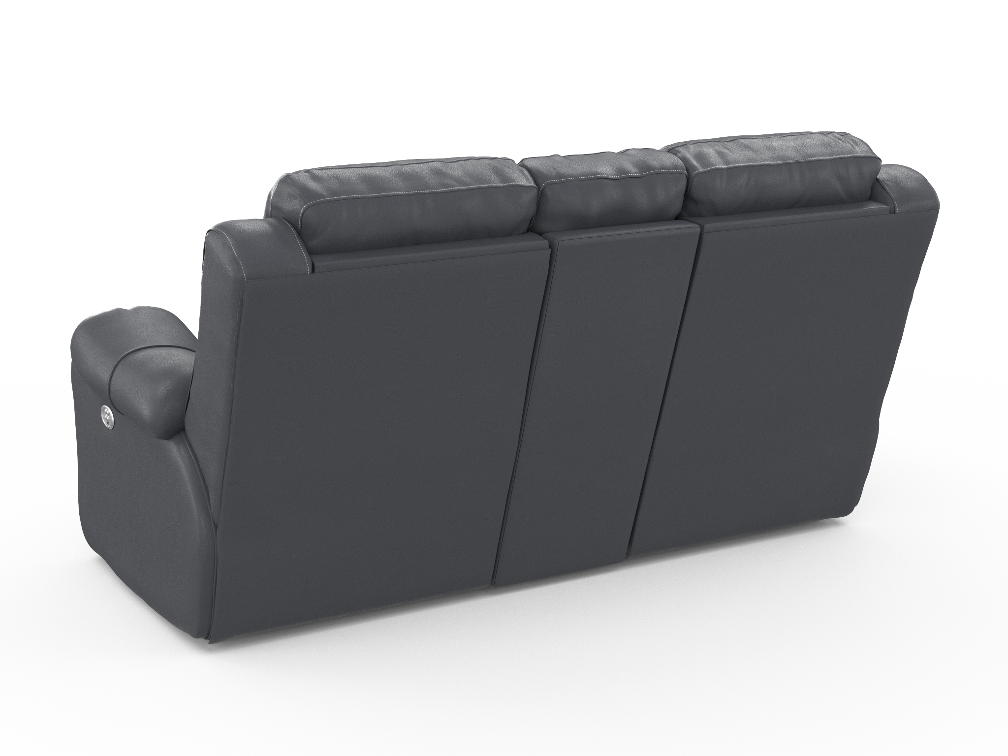 Marvel Console Loveseat with Power Headrest - Reclining Sofa with USB Charging for Living Room, Home Theater & Gaming Room - Comfortable Modern Sectional Couch for Relaxation & Entertainment