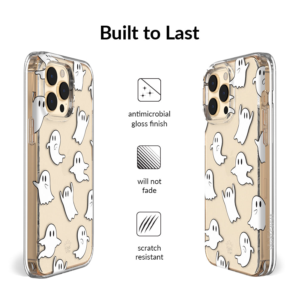 Ghosted Clear iPhone Case - Ultra Slim Protective Cover for iPhone [Model] | Shatterproof & Scratch-Resistant | Perfect for Everyday Use & Travel