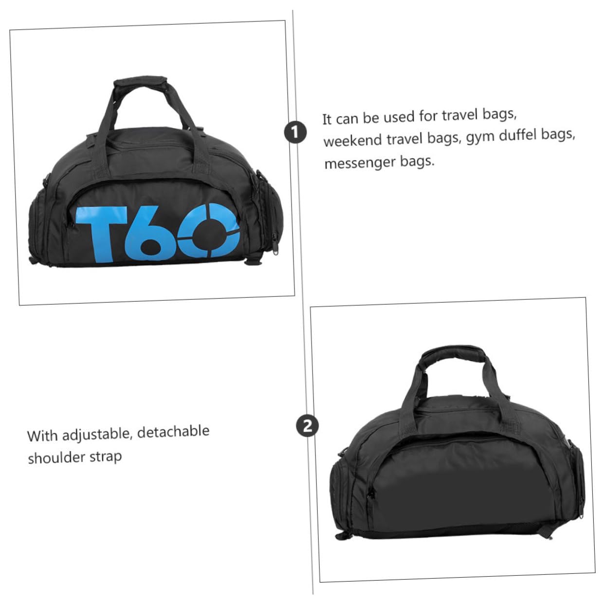 Kisangel Titanium Tent Stakes - Lightweight Backpacking Gear for Camping, Hiking & Outdoor Adventures - Durable Polyester Shoulder Bag with Mesh Pockets for Sports & Travel Accessories