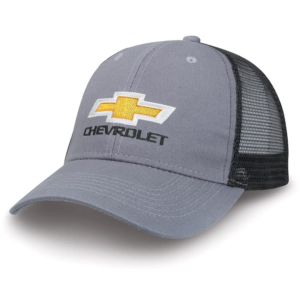 Chevrolet Mesh Back Baseball Cap - Breathable & Adjustable Trucker Hat for Men & Women - Perfect for Outdoor Sports, Hiking, and Casual Wear