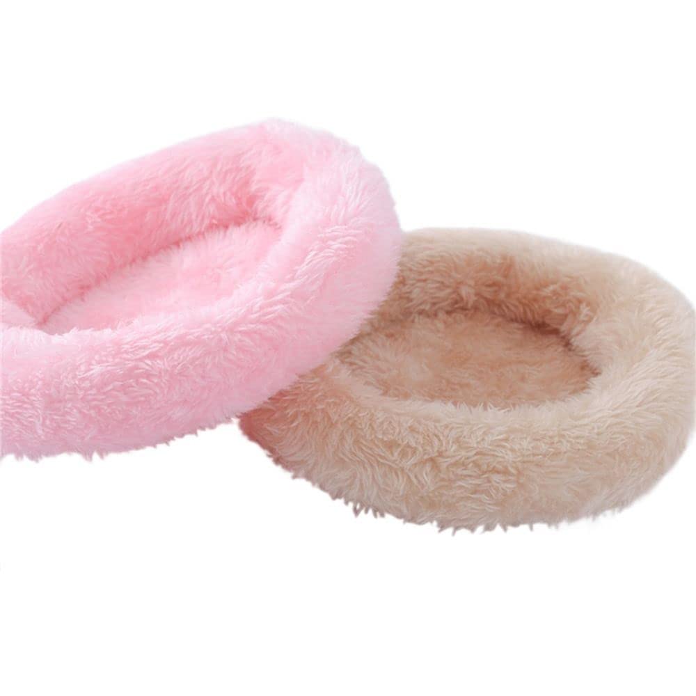 Soft Fleece Guinea Pig Bed - Cozy Winter Hamster & Small Animal Sleeping Mat - Mini Pet Bed for Hamsters, Rats & Guinea Pigs (Small, Red) - Perfect for Cage, Playpen & Travel Use