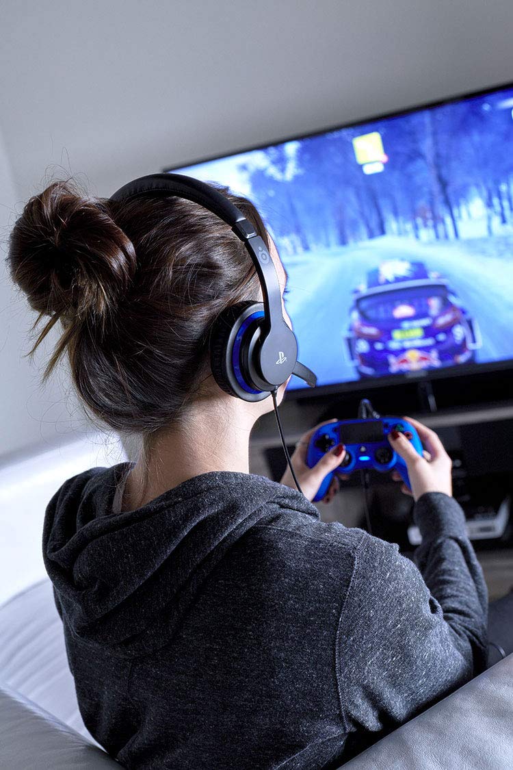 Official Sony Playstation Licensed Mono Headset by Bigben Interactive - Compatible with Playstation 4 - Perfect for Gaming, Streaming & Online Chat