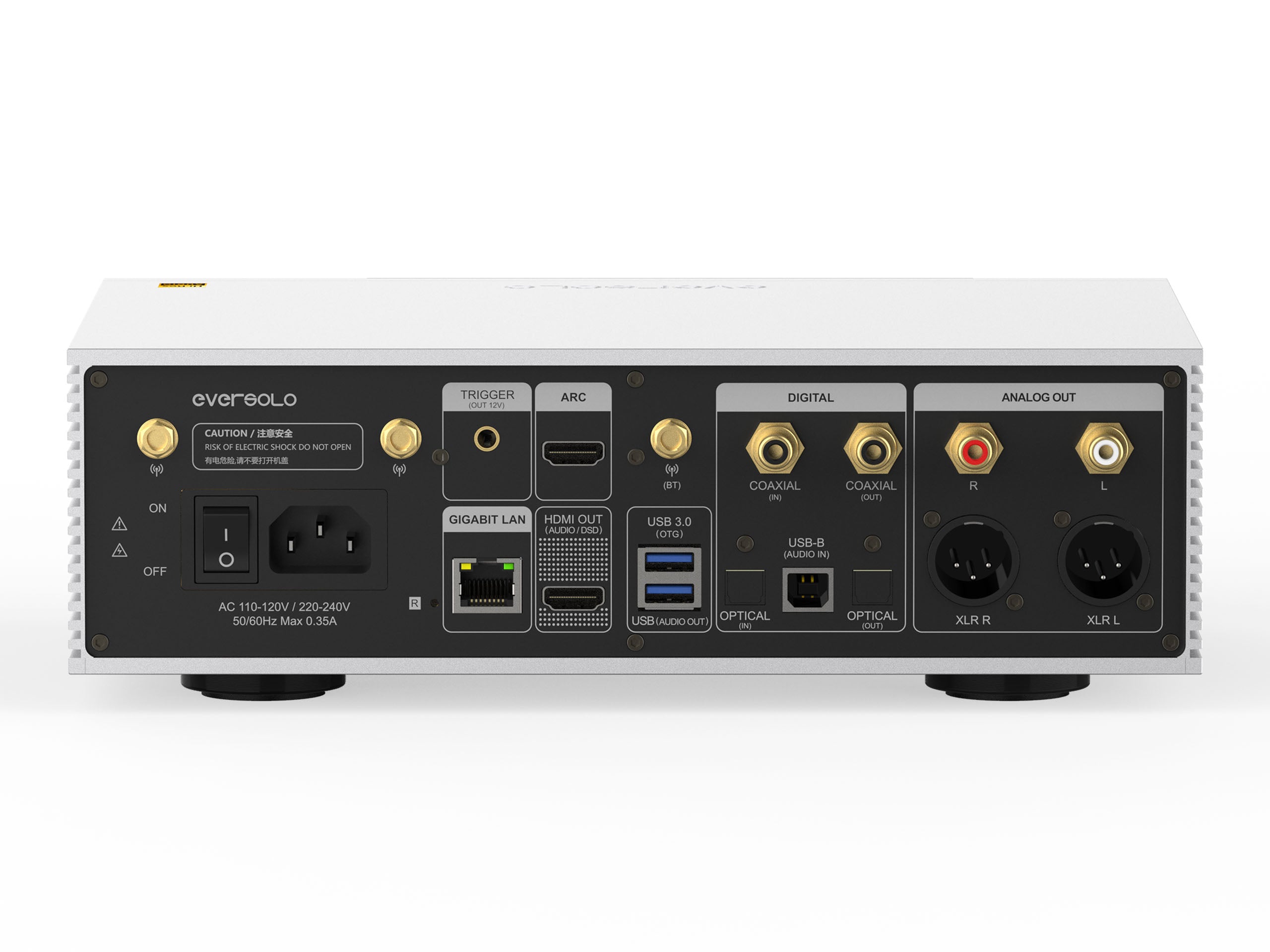 EverSolo DMP A6 Master Edition Gen 2 High Fidelity Music Streamer & DAC - Premium Digital-to-Analog Converter for Audiophiles | Perfect for Home Theater & Hi-Fi Audio Systems