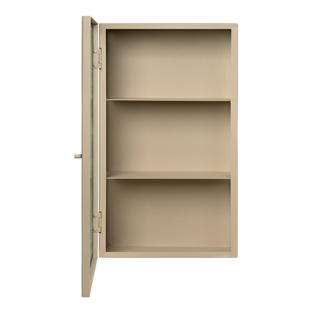 Haze Wall Cabinet - Modern Floating Bathroom Storage Shelf for Towels & Toiletries | Space-Saving Organizer for Small Bathrooms & Powder Rooms