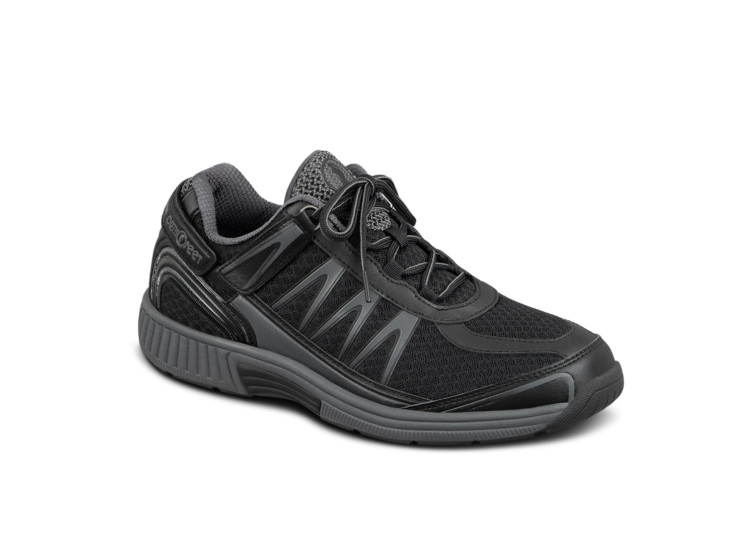 Sprint Tie Less Black - Comfortable No-Tie Shoelaces for Running, Walking & Everyday Use