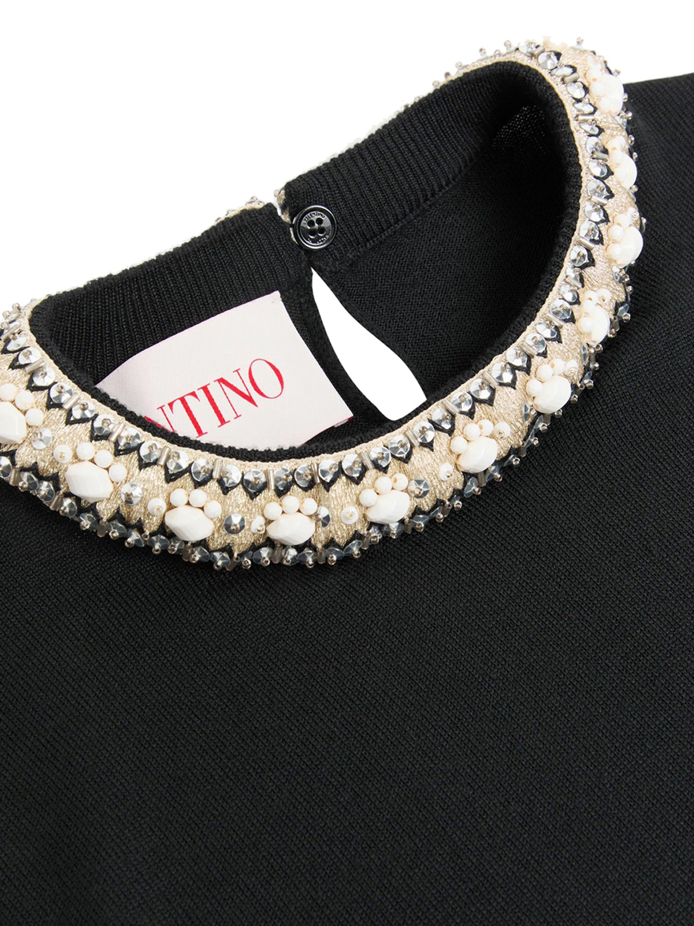 Embroidered Wool Sweater for Women - Cozy Handmade Knit Pullover - Perfect for Winter & Fall Fashion - Office, Casual & Holiday Outfits