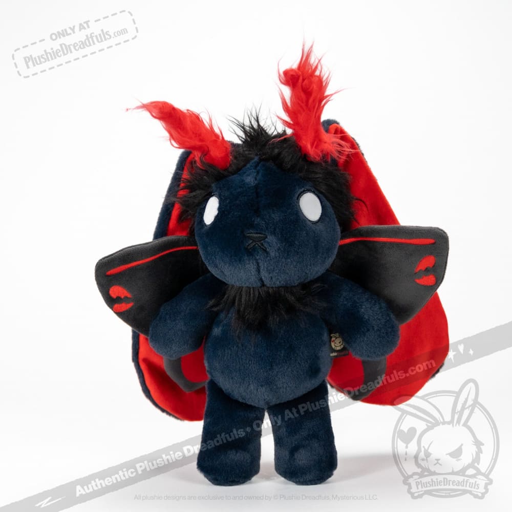 Plushie Dreadfuls Emo Moth Rabbit Stuffed Animal - Soft Cute Plush Toy for Kids, Teens & Collectors | Perfect for Gifts, Bedroom Decor & Emotional Support