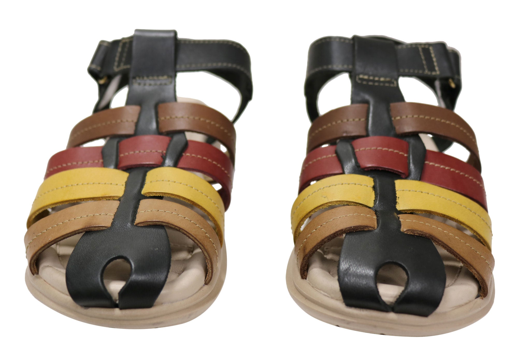Nancy Women's Comfortable Leather Sandals - Handmade in Brazil - Casual Summer Walking Shoes for Beach, Vacation & Everyday Wear