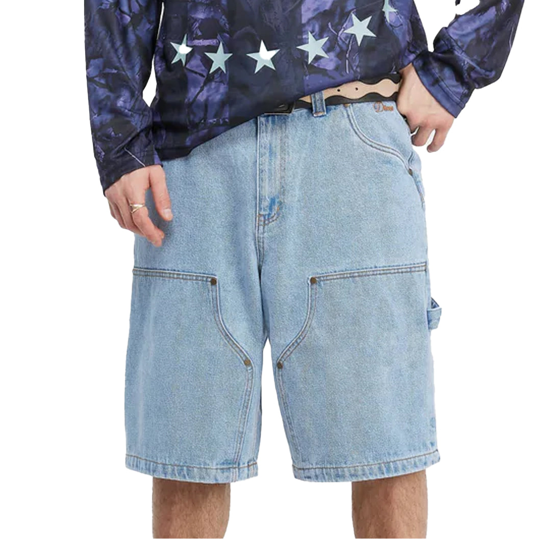 Premium Carpenter Denim Shorts for Men - Classic Blue Jeans Shorts | Perfect for Work, Casual Wear & Outdoor Activities