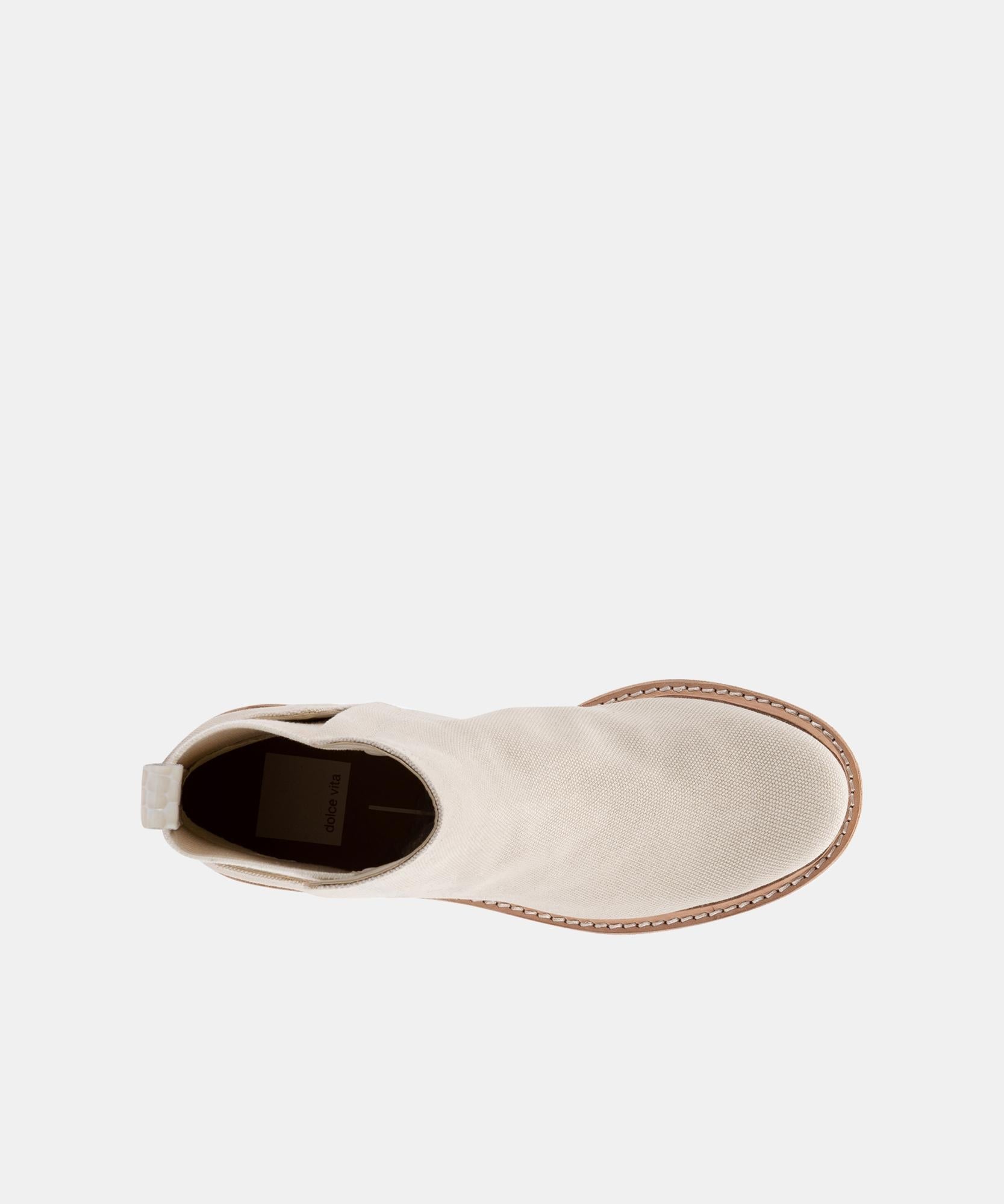 HUEY BOOTIES SANDSTONE CANVAS Shoes - Comfortable & Stylish Women's Booties for Casual Wear | Perfect for Fall, Winter & Everyday Outfits