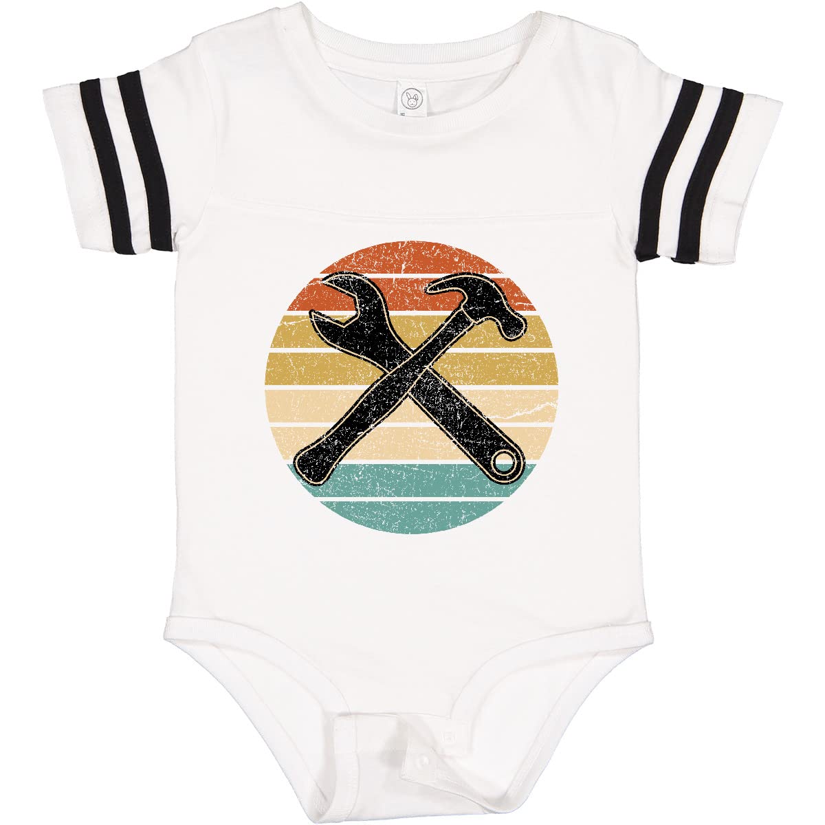 Inktastic Mechanic Tool Set - Funny Handyman Baby Bodysuit for Boys & Girls | Cute Workwear Onesie for DIY Enthusiasts & Mechanic Lovers | Perfect for Birthdays, Baby Showers & Family Photos