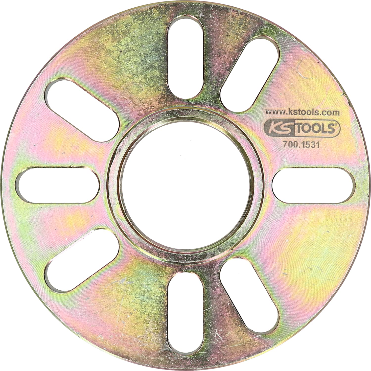 KS Tools 700.1531 Hole Saw Set (90-130mm) - High-Quality Bi-Metal Hole Cutter for Wood, Metal & Plastic - Perfect for DIY, Construction & Plumbing Projects