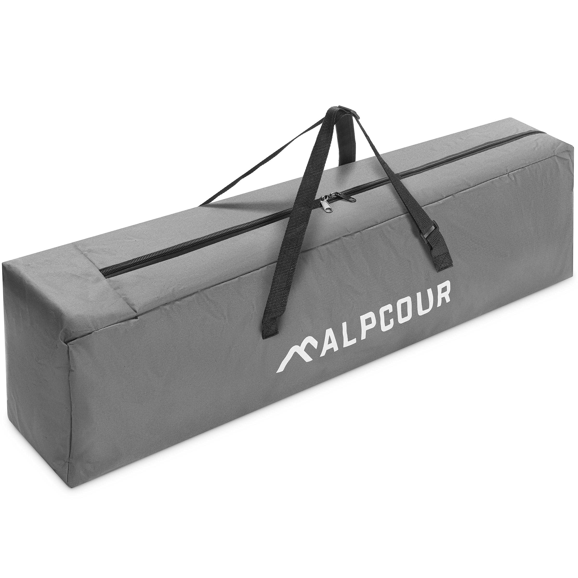 Alpcour 42 Inch Heavy Duty Camping Cot Bag - Durable Polyester Replacement Bag for Outdoor Camping, Travel, Beach & Picnics - Fits Most Cots & Chairs - Portable Storage Solution for Camp Gear & Equipment