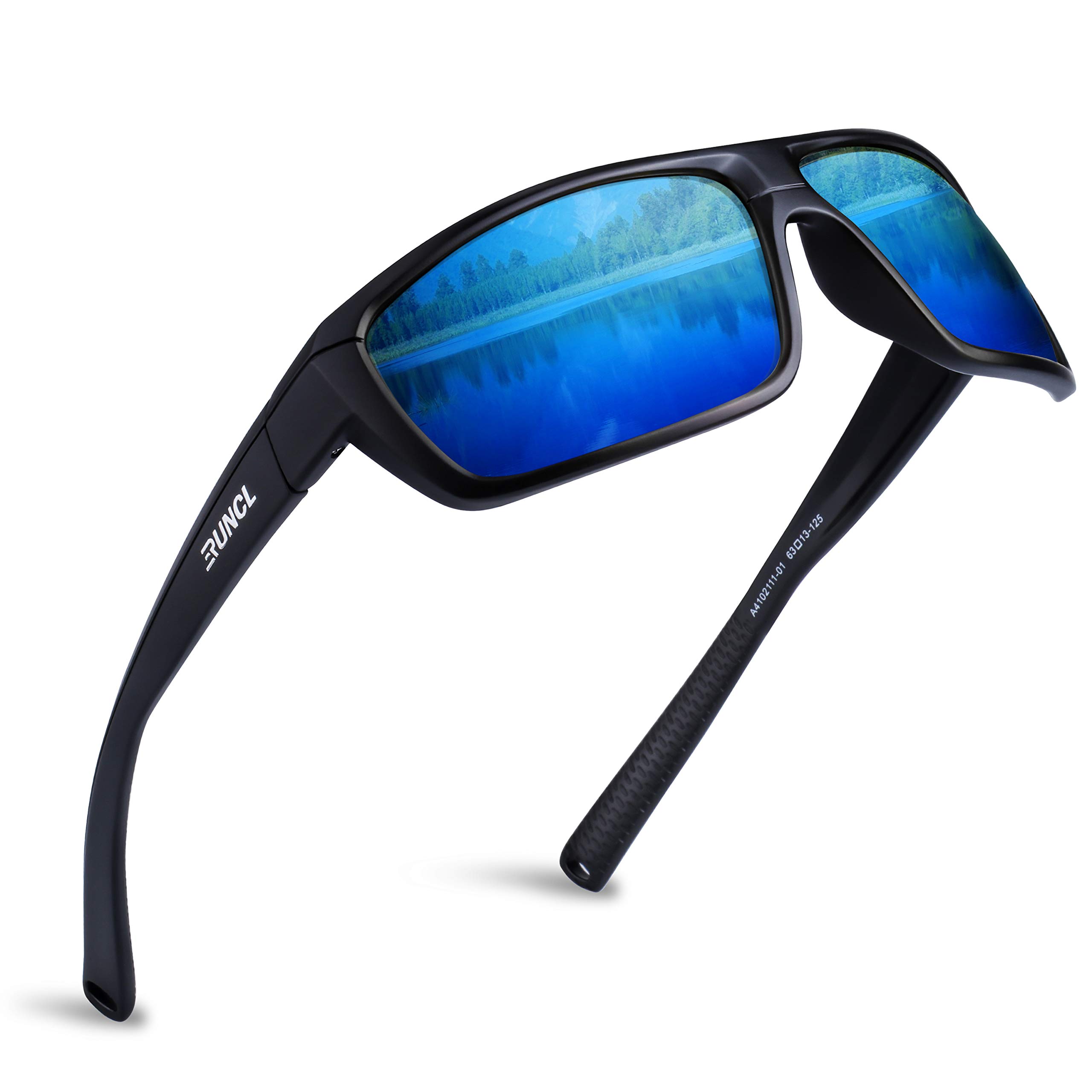 Polarized Sports Sunglasses for Men & Women - UV Protection, Lightweight & Durable - Perfect for Running, Fishing, Biking & Driving