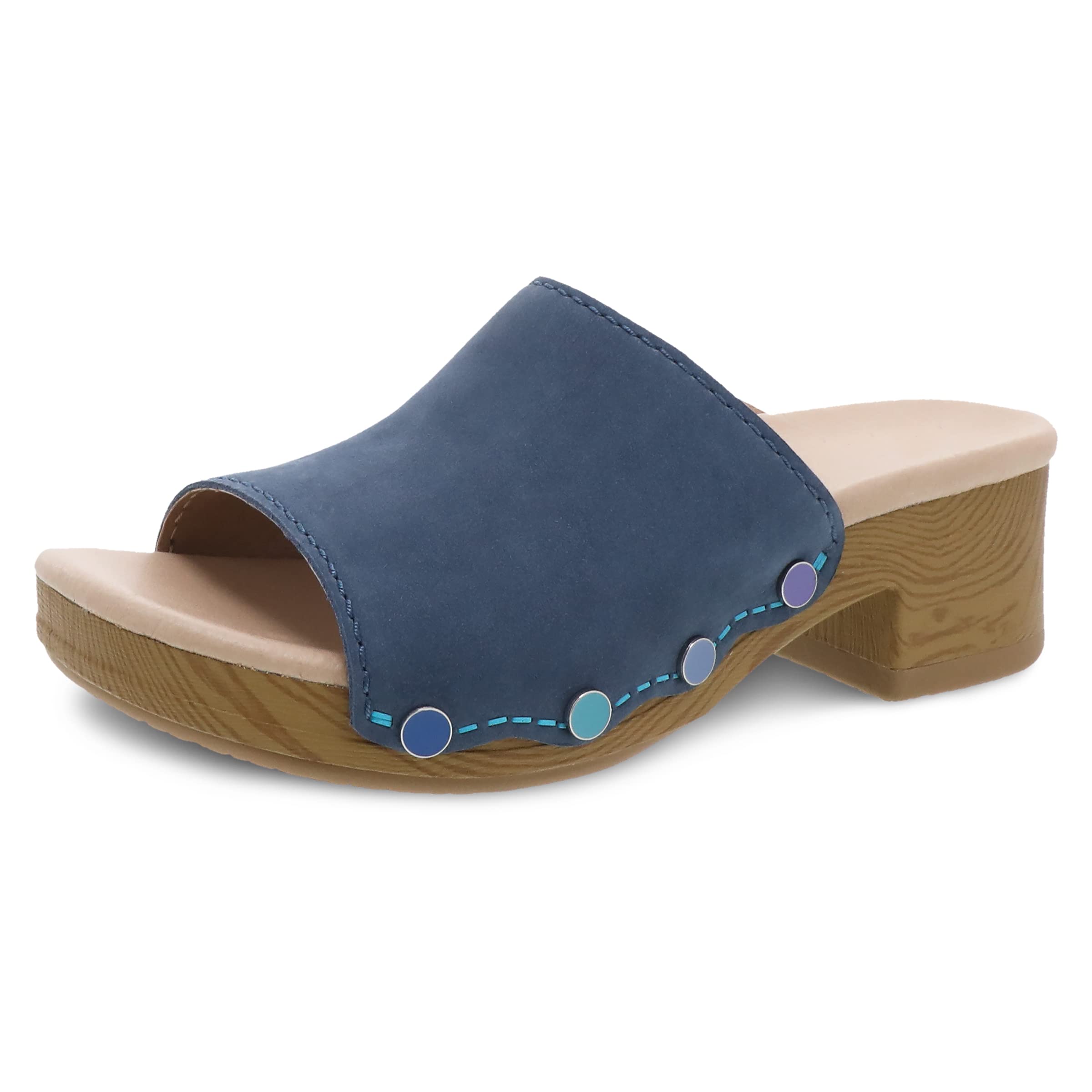 Dansko Women's Giana Mule Sandals - Comfortable Slip-On Clogs for Nurses, Teachers & Healthcare Professionals - Perfect for Work, Casual Wear & All-Day Comfort