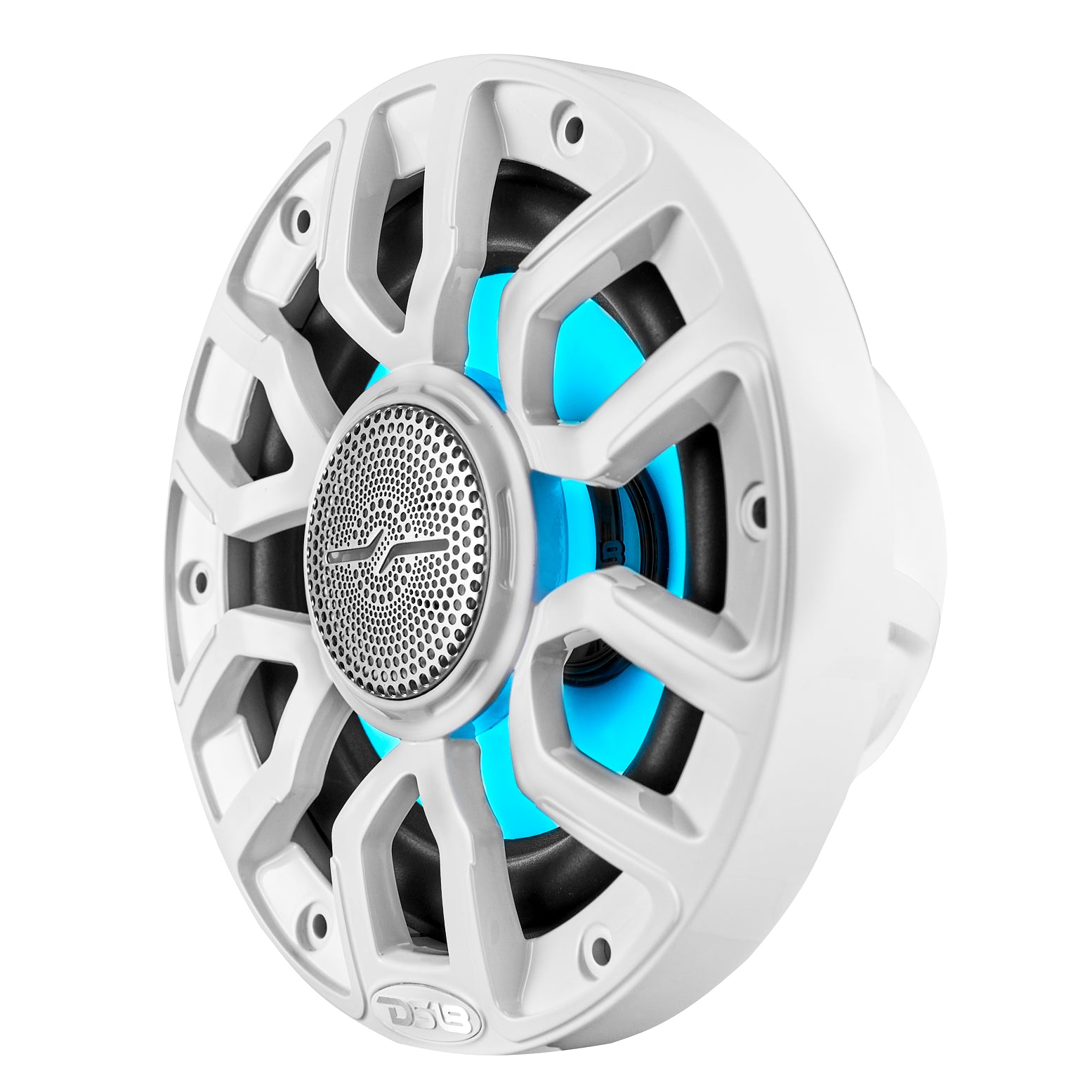 NXL 6.5 Inch 2-Way Coaxial Marine Speakers with LED Lights & Bullet Tweeter - 150W 4 Ohm Waterproof Boat Audio System - Perfect for Boats, Yachts & Marine Vehicles