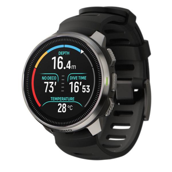 Suunto Ocean Dive Computer - Professional Scuba Diving Watch with Depth Gauge & GPS for Underwater Exploration | Perfect for Deep Sea Diving, Snorkeling & Marine Adventures