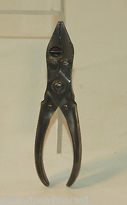 Vintage Bernard Belt Pliers with US Patent 488785 from 1891 - Antique Tool for Leatherworking, Blacksmithing & DIY Repairs