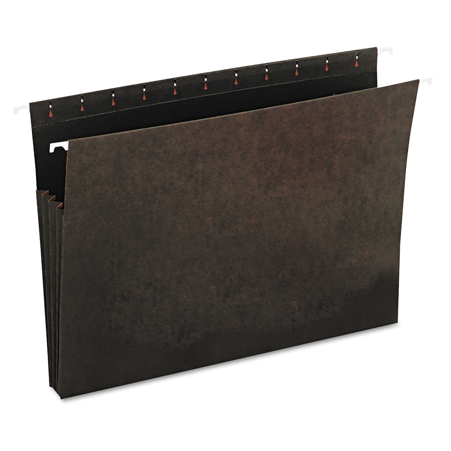Universal 14160 Hanging Box Bottom File Pockets - 11 Point Stock, Letter Size, Standard Green (10/Box) - Perfect for Office Organization, File Storage & Document Management