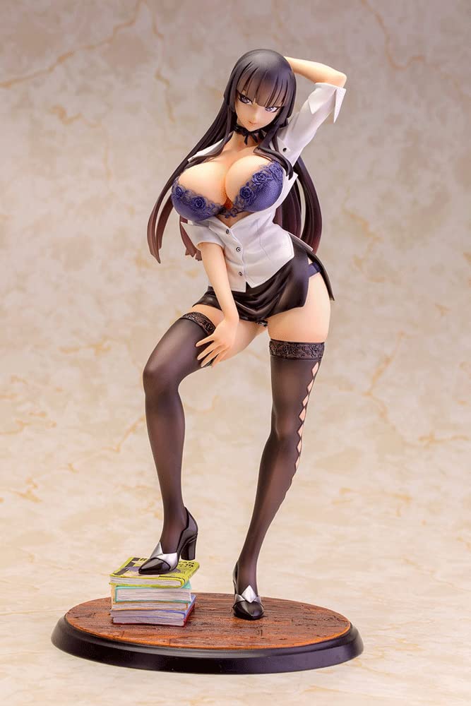 OneOneSay 1/6 Scale Ayame Anime Figure - Busty Girl PVC Statue (20cm/7.8