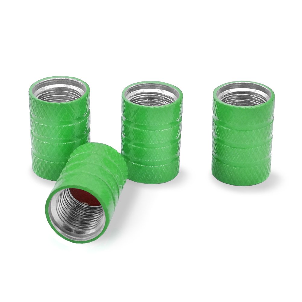 Batman Arkham Asylum Joker Themed Aluminum Valve Stem Caps - Car Wheel Accessories for DC Comics Fans (Set of 4) - Perfect for Customizing Your Vehicle, Motorcycle or ATV Rims